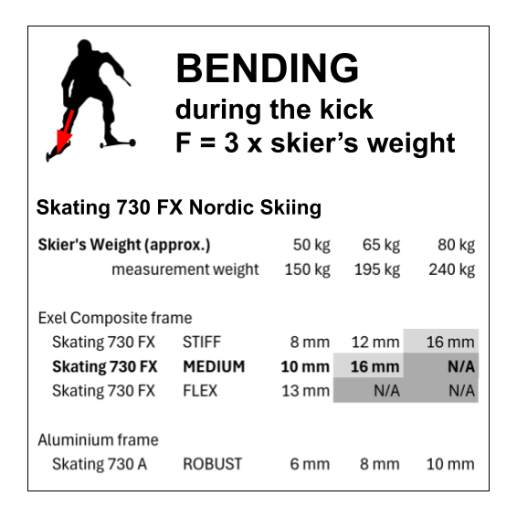 Skating 730 FX Nordic Skiing