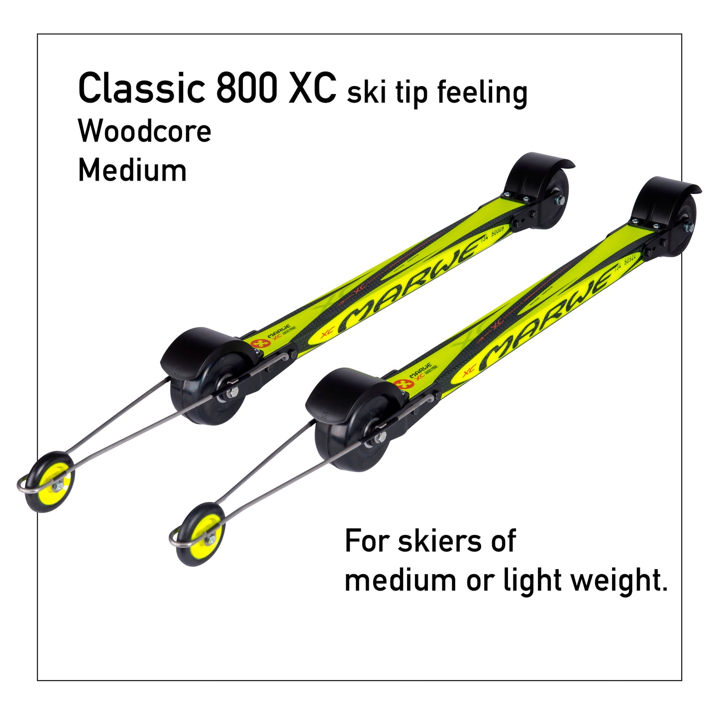 Classic 800 XC Ski Tip Feeling